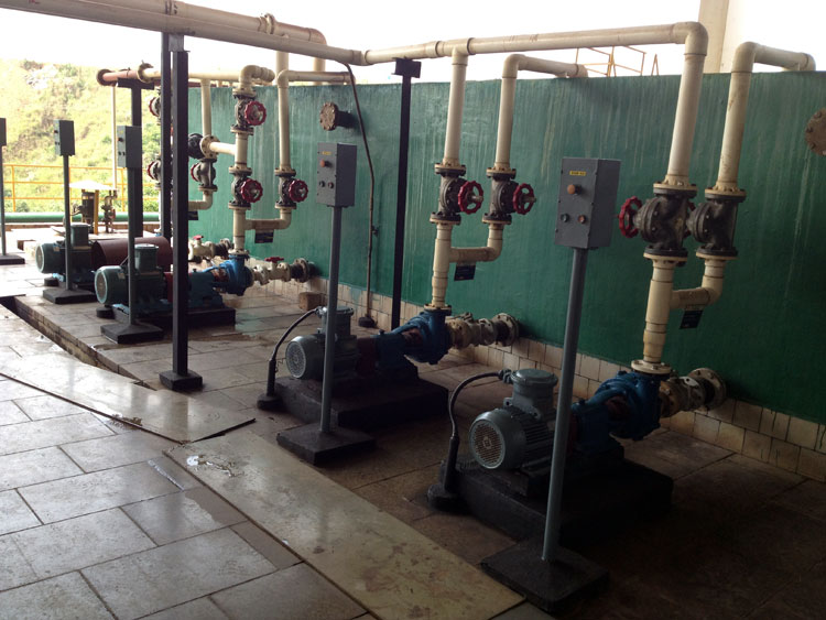 福建紫金礦業(yè)使用宙斯泵現(xiàn)場圖