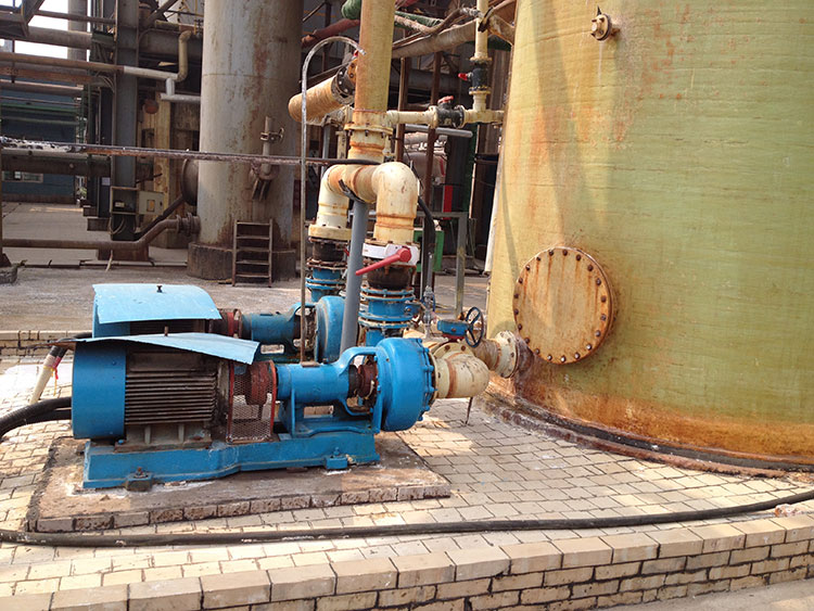 宙斯泵在濟(jì)源豫光鋅業(yè)