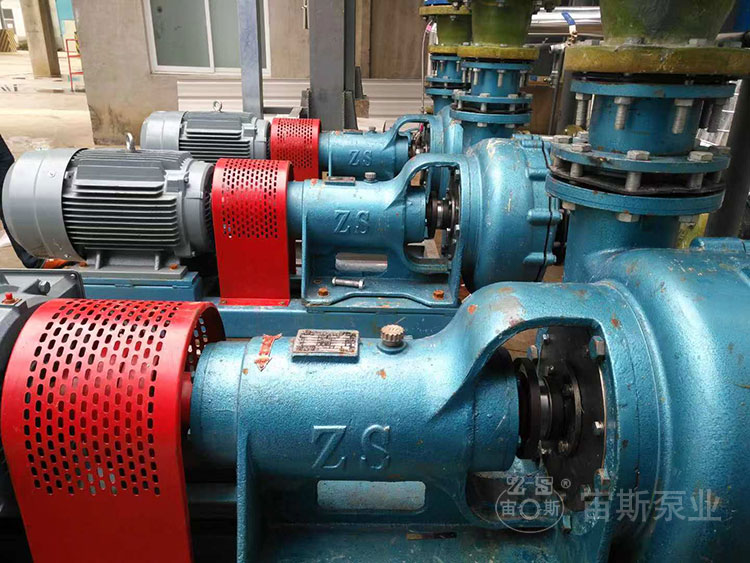 宙斯泵業(yè)150UHB-ZK-JS風(fēng)冷雙密封在泰山石膏脫硫工程中使用