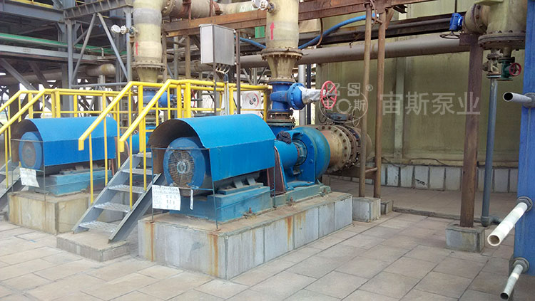 宙斯泵在紫金礦業(yè)某工程稀酸崗位使用