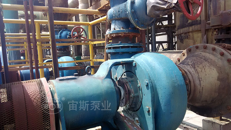 宙斯泵在紫金礦業(yè)某工程稀酸崗位使用