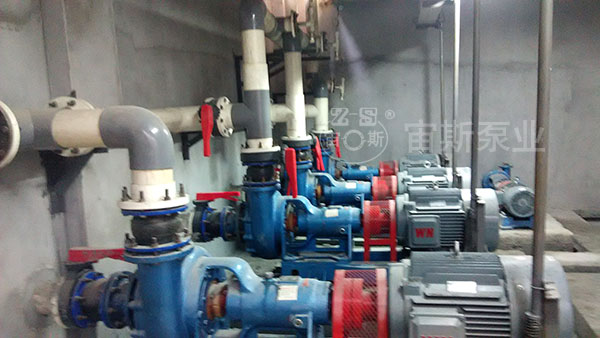 宙斯泵在山西某碳素廠脫硫使用