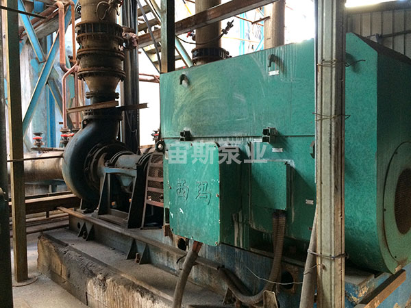 宙斯泵在河北安豐鋼鐵脫硫工況中使用