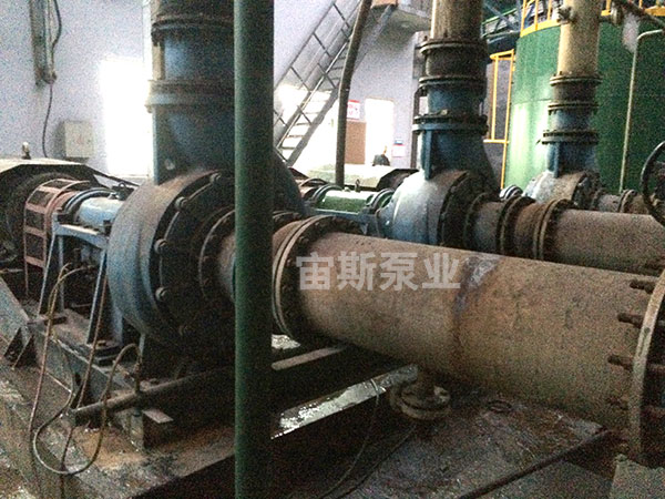 宙斯泵在蕪湖富鑫鋼鐵脫硫工況中使用