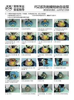 FSZ系列耐腐耐磨自吸泵安裝指導(dǎo)