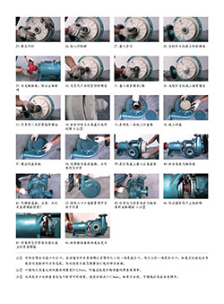 HFM-I型耐腐耐磨壓濾泵安裝指導（帶水冷帶減壓副葉輪）