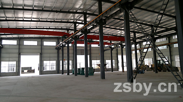 宙斯泵業(yè)新建標準廠房內(nèi)景