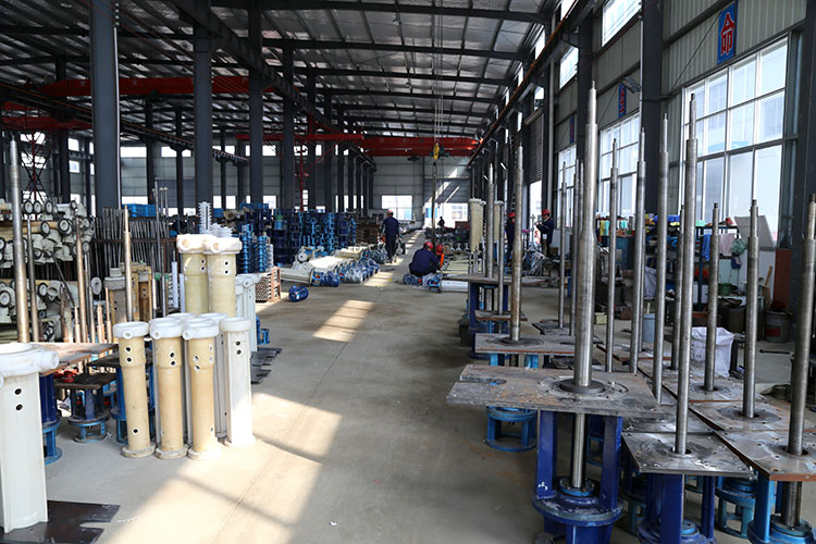 液下泵安裝組一角