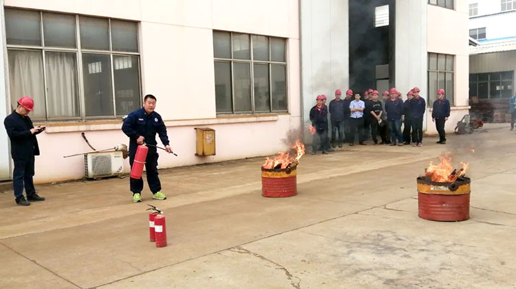 宙斯泵業(yè)開展消防演練