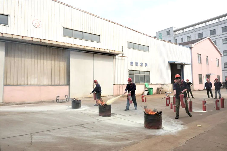 宙斯泵業(yè)開展消防演練