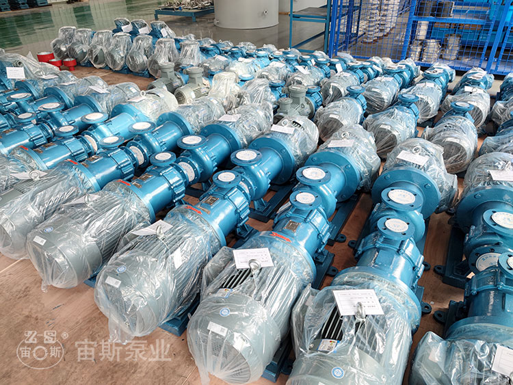 CQB系列磁力泵生產(chǎn)場景